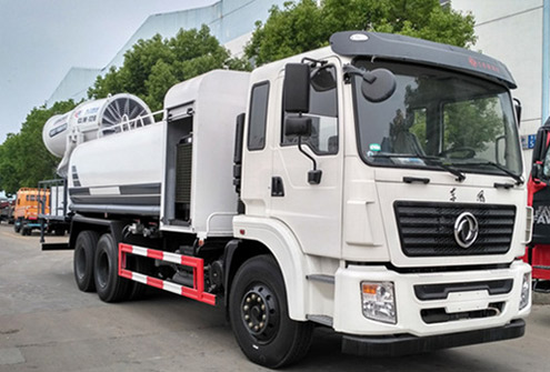 國(guó)六東風(fēng)錦程后雙橋多功能抑塵車(chē)