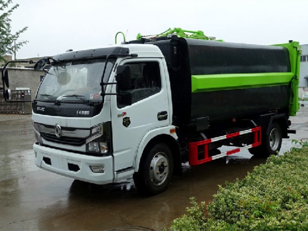 東風(fēng)多利卡國六8方側(cè)裝壓縮垃圾車