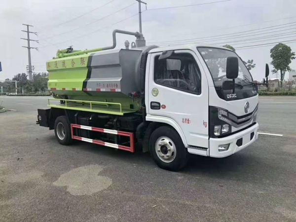 東風(fēng)國(guó)六多利卡D6清洗吸污車(chē)