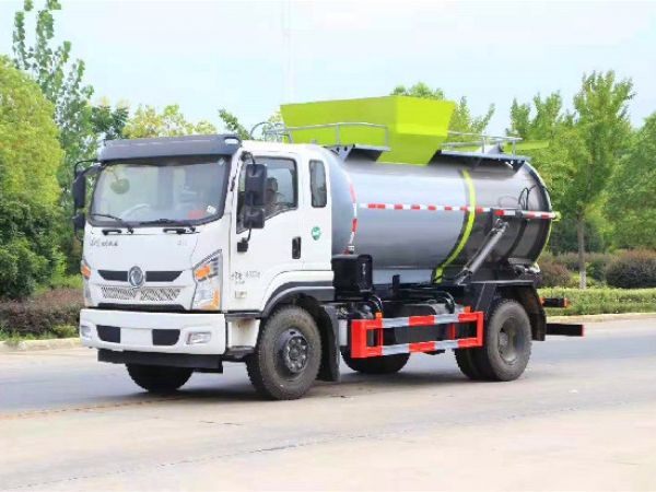東風(fēng)專底D1L國(guó)六8~10方方餐廚垃圾車