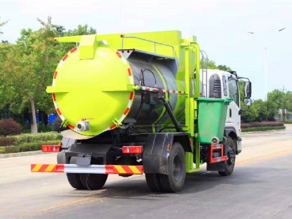東風(fēng)專底D1L國(guó)六8~10方方餐廚垃圾車