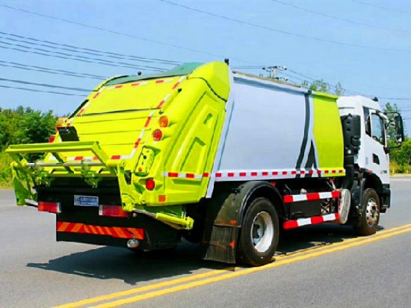 東風(fēng)天錦國六新款12方壓縮式垃圾車