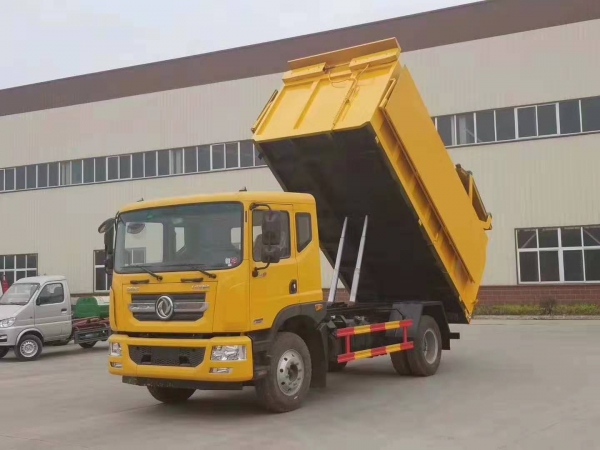 程力威牌CLW5180ZDJ6型壓縮式對(duì)接垃圾車(chē)