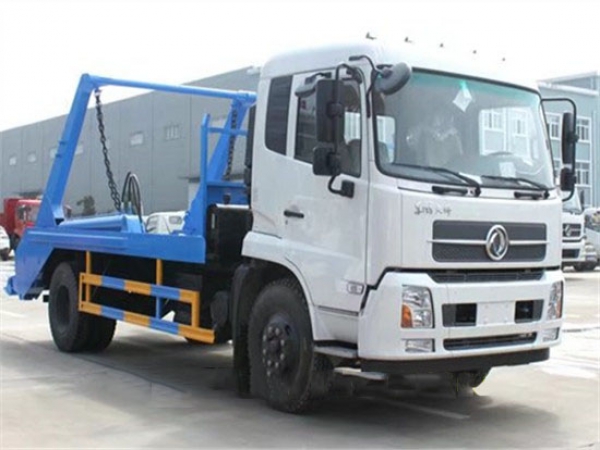 東風(fēng)天錦擺臂式垃圾車(chē)(10方)