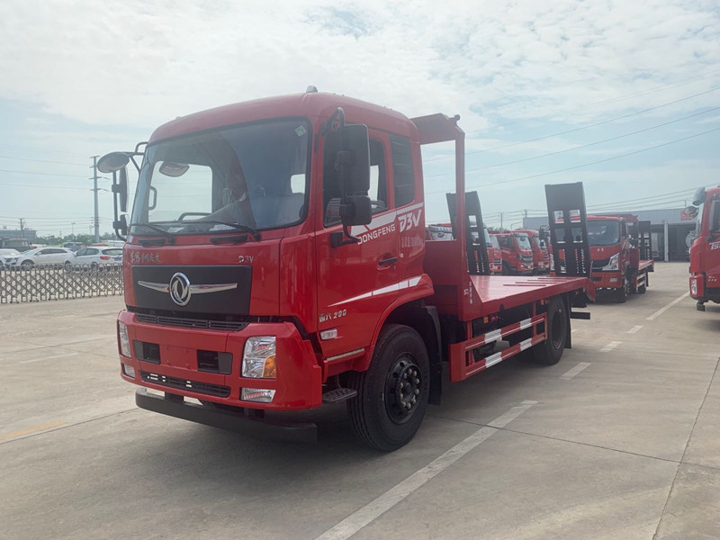 國六東風(fēng)D3V平板拖車