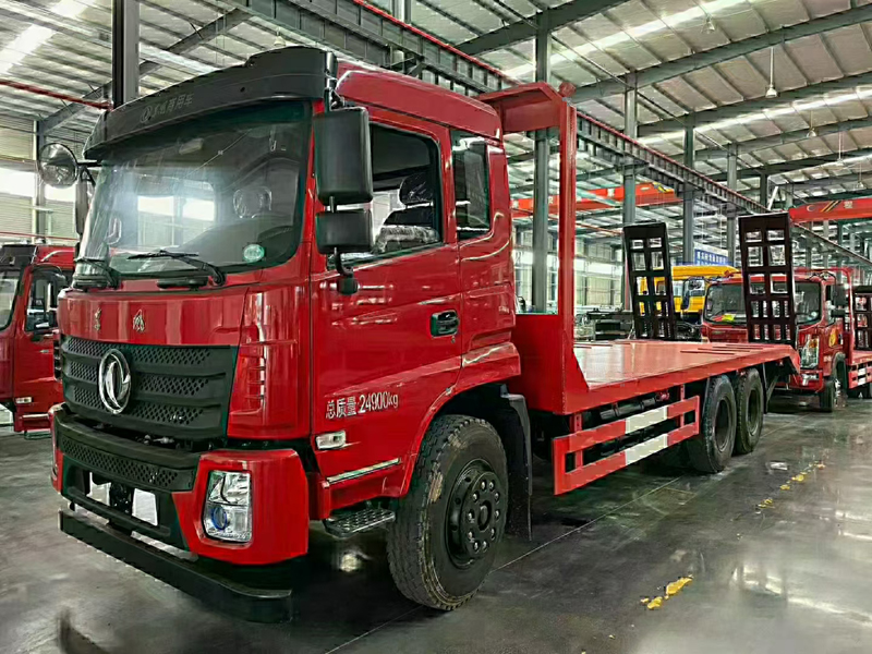 東風(fēng)D17國五后八輪平板拖車
