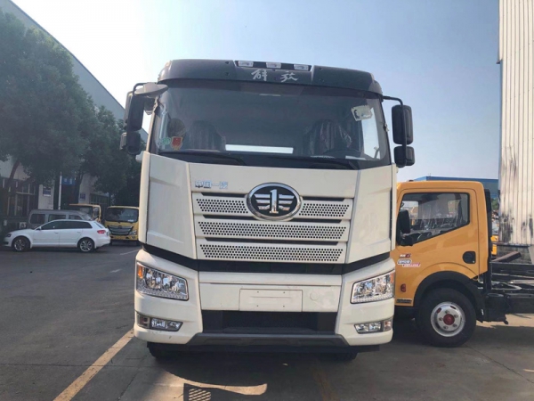 國六解放25噸拖吊聯(lián)體清障車
