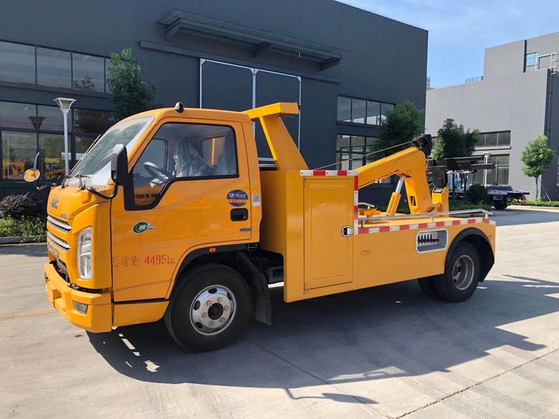 國(guó)六江鈴一拖一清障車拖吊聯(lián)體式