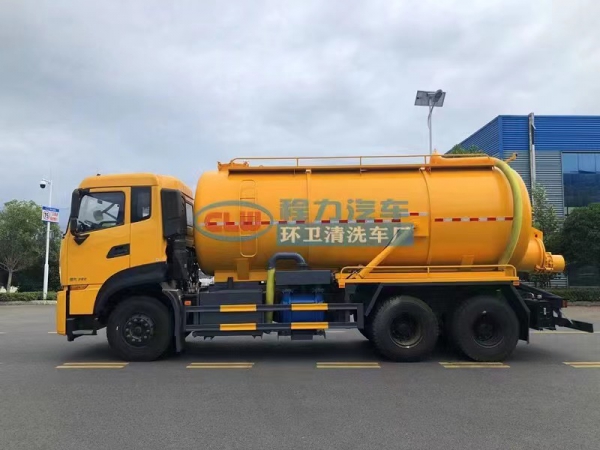 東風(fēng)天龍后八輪18.5方吸污車